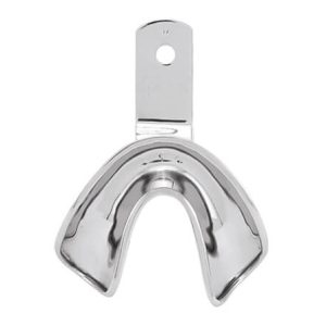 IMPRESSION TRAY EDENTULOUS NON-PERFORATED LOWER M