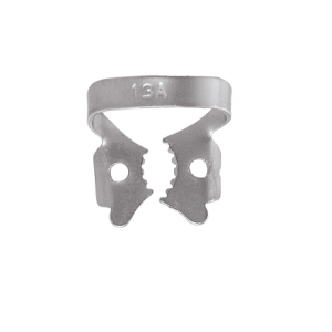 LEFT MANDIBULAR MOLAR CLAMP WITH SERRATED JAW